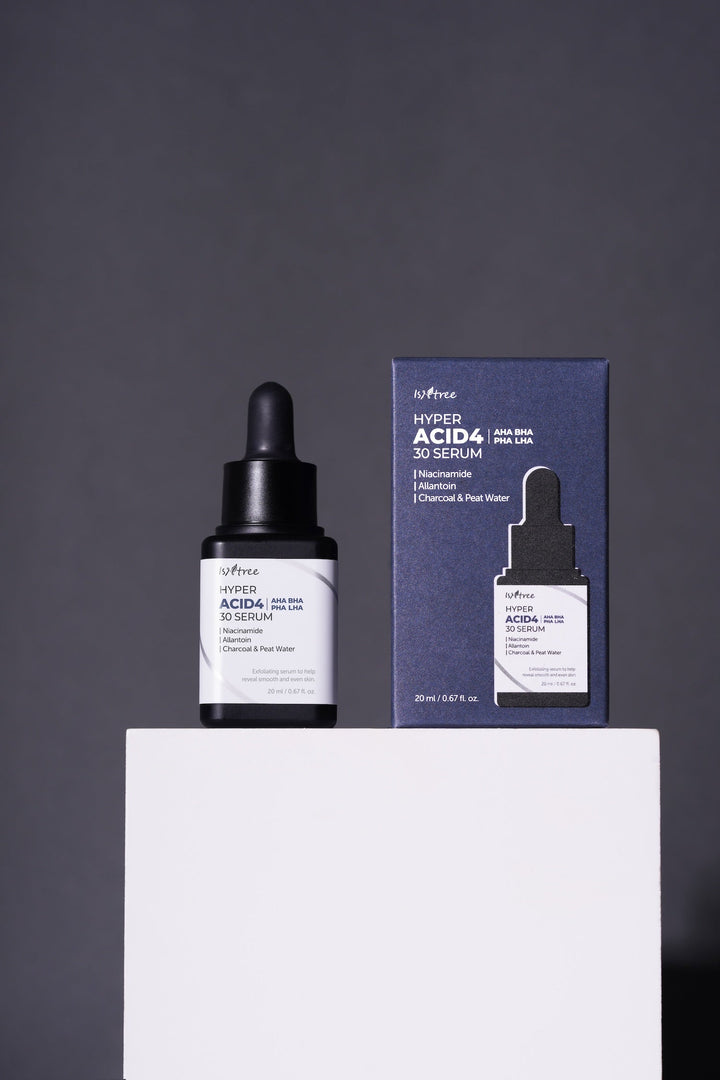 [Isntree] Hyper Acid4 AHA BHA PHA LHA 30 Serum 20ml AHA, BHA, LHA, PHA, Serum, skincare, SKIN CARE, Treatments, Exfoliators