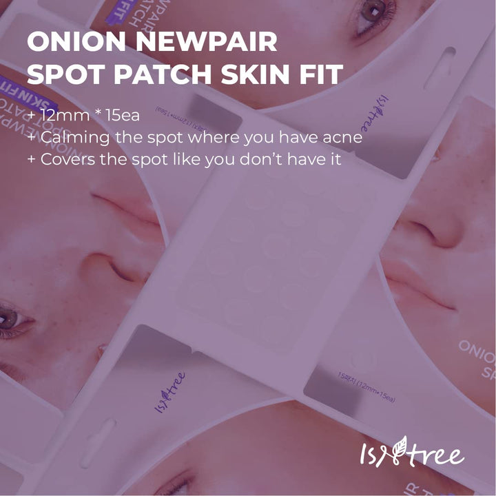 ISNTREE Onion Newpair Pimple Patch Skin Fit 15 Patches