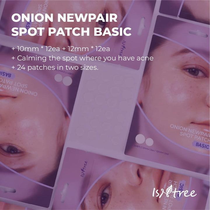 ISNTREE Onion Newpair Spot Patch Basic 24 Patches