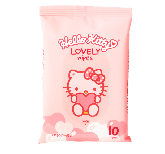 ITC Hello Kitty Lovely Wet Tissue 10wipes/bag 1