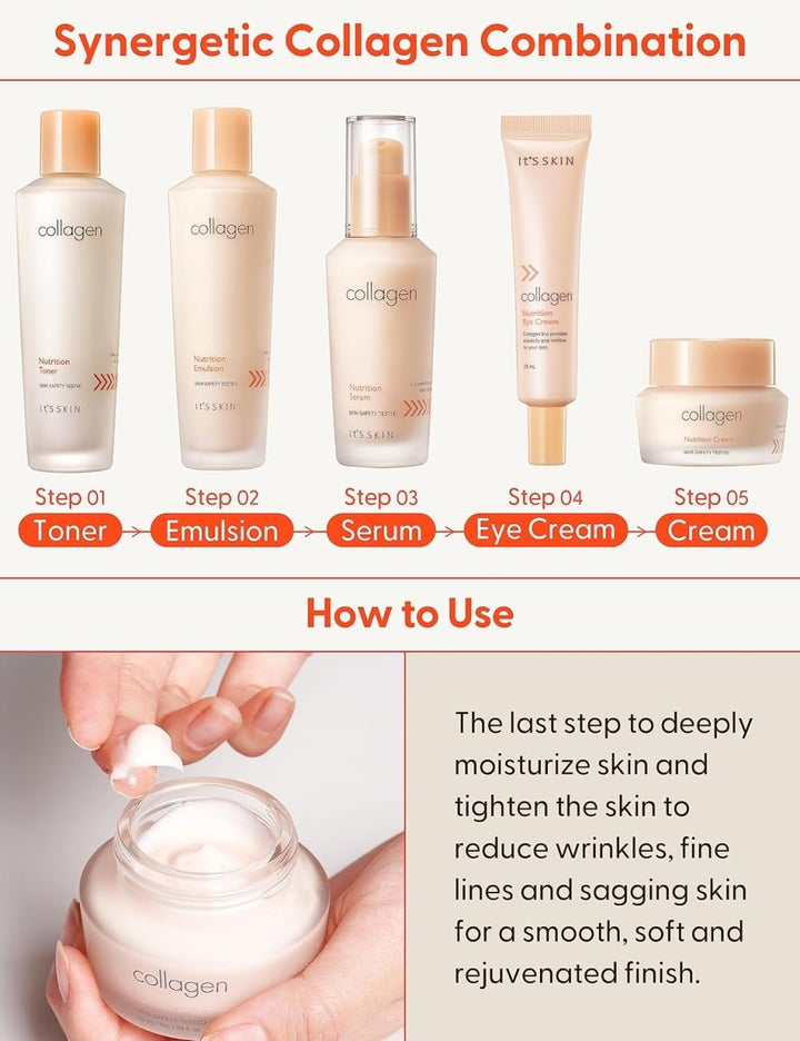 IT’S SKIN Collagen Nutrition Cream 50ml Health & Beauty oceanbuy beauty markham toronto free ship USA asian korean skincare