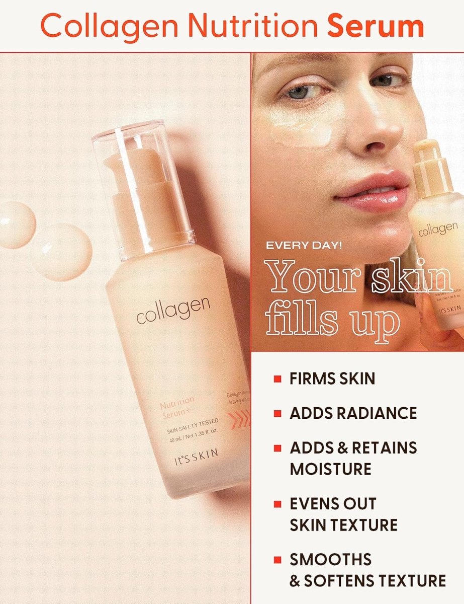 IT'S SKIN Collagen Nutrition Serum 40ml Health & Beauty oceanbuy beauty markham toronto free ship USA asian korean skincare