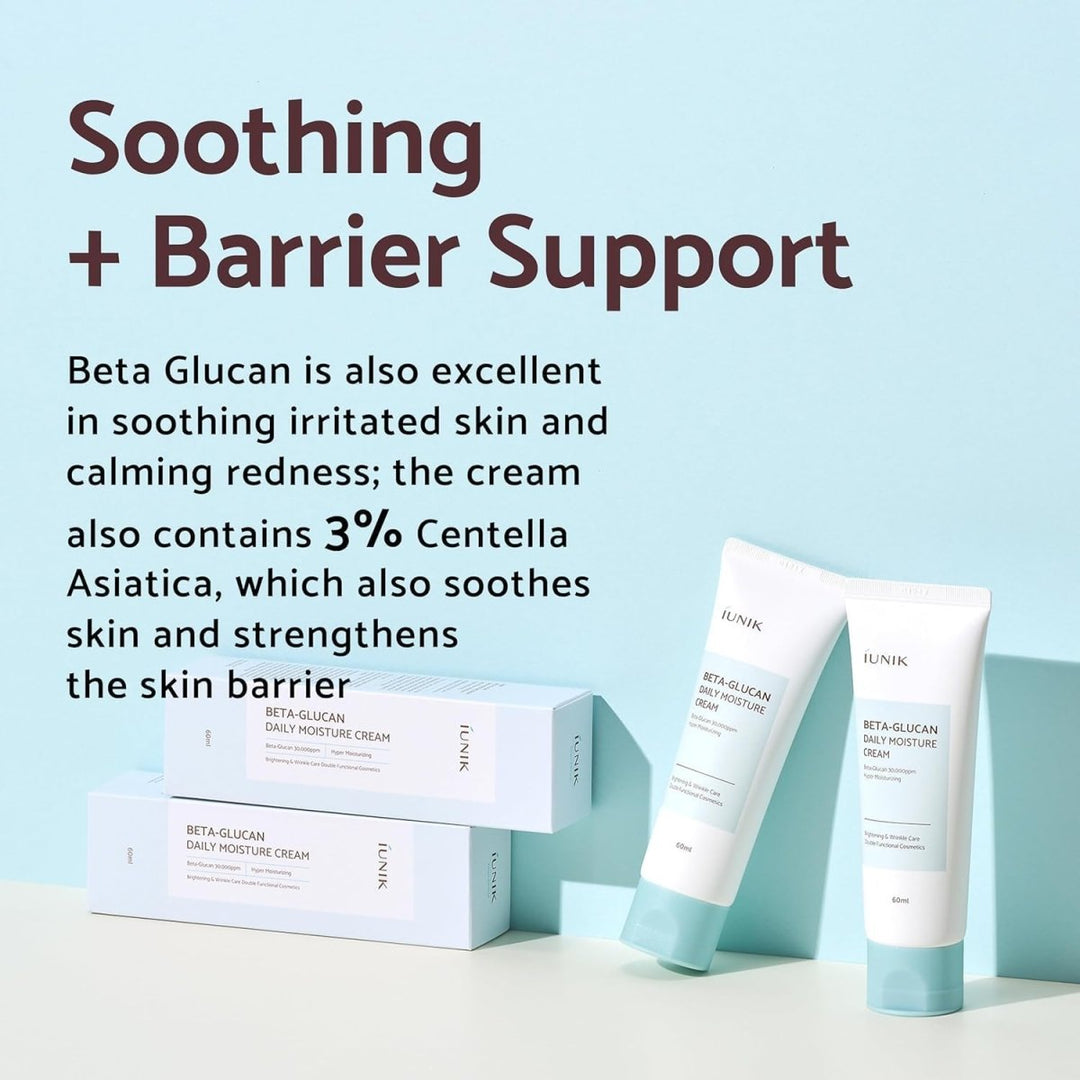 iUNIK Beta Glucan Daily Moisture Cream 60ml Health & Beauty