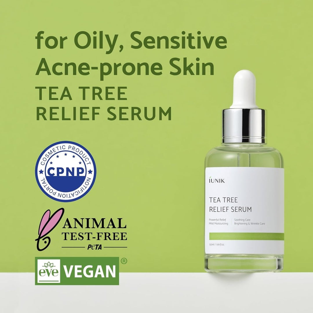 iUNIK Tea Tree Relief Serum 50 ml Health & Beauty