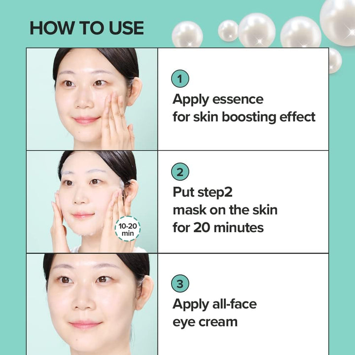 JM SOLUTION Marine Luminous Pearl Deep Moisture Mask 10Pcs Health & Beauty oceanbuy beauty markham toronto free ship USA asian korean skincare