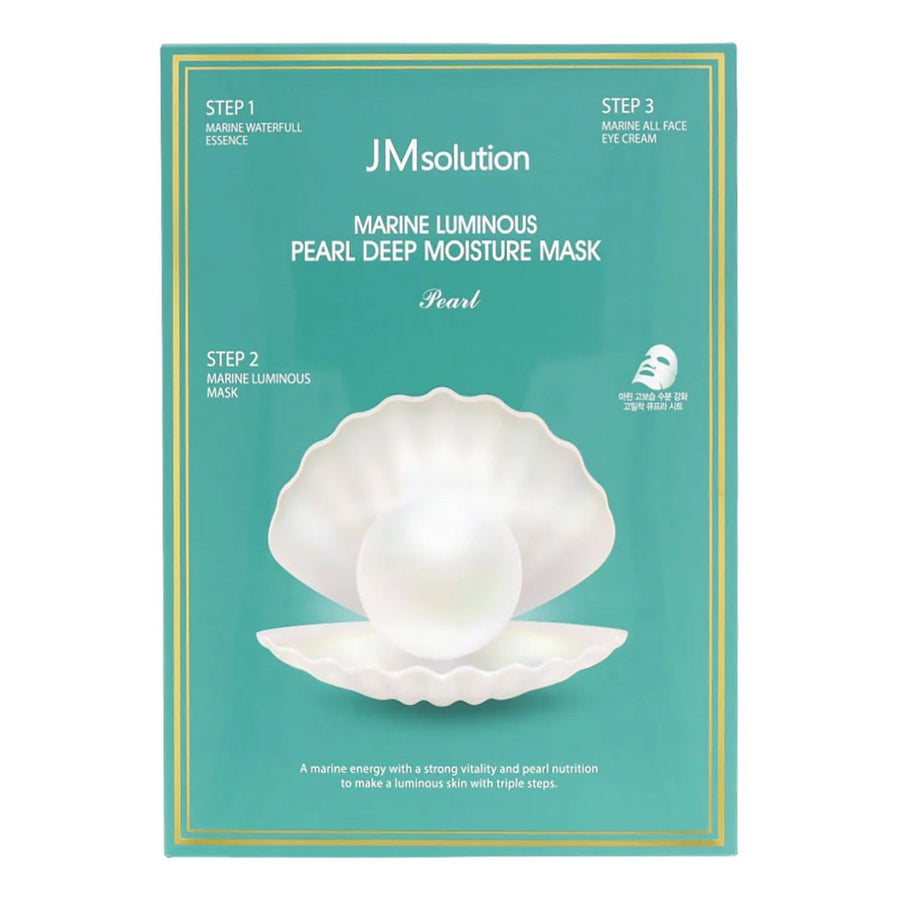 JM SOLUTION Marine Luminous Pearl Deep Moisture Mask 10Pcs Health & Beauty oceanbuy beauty markham toronto free ship USA asian korean skincare
