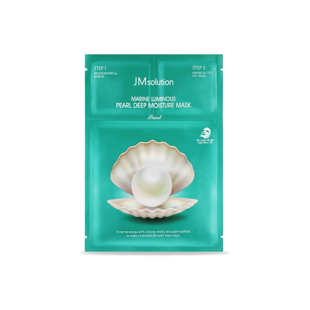 JM Solution Marine Luminous Pearl Deep Moisture Mask 1pcs oceanbuy beauty markham toronto free ship USA asian korean skincare