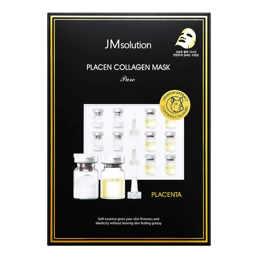 JM SOLUTION Placen Collagen Mask Pure 10Pcs Health & Beauty oceanbuy beauty markham toronto free ship USA asian korean skincare