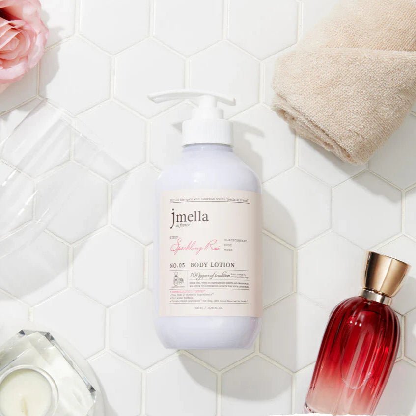 JMELLA In France Body Lotion 500ml - No.05 Sparkling Rose Health & Beauty Kbeauty markham toronto free ship USA asian korean