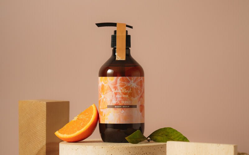 JOHN'S BLEND Body Soap - Musk Orange oceanbuy.ca markham toronto free ship USA asian korean skincare