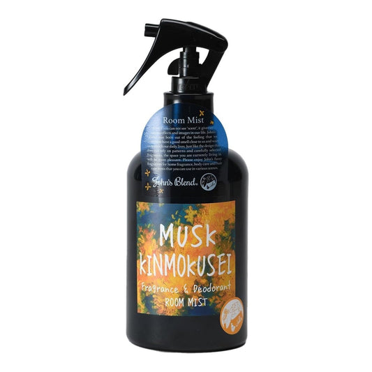 JOHN'S BLEND Fragrance and Deodorant Room Mist 280ml - Musk Kinmokusei Home & Garden oceanbuy beauty markham toronto free ship USA asian korean skincare