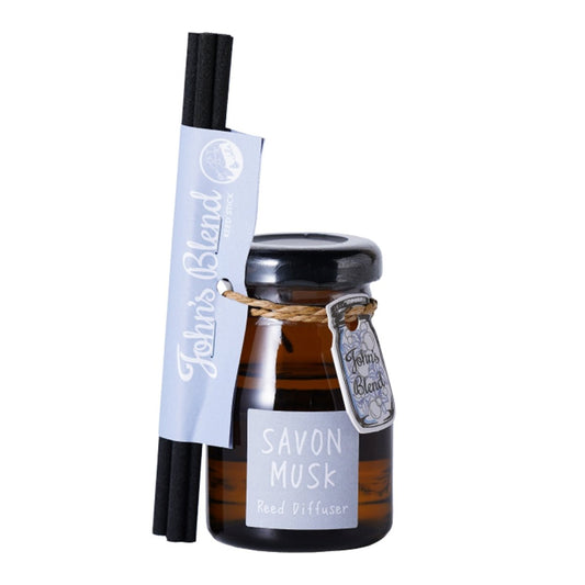 JOHN'S BLEND Mini Reed Diffuser 50ml - Savon Musk Home & Garden oceanbuy beauty markham toronto free ship USA asian korean skincare