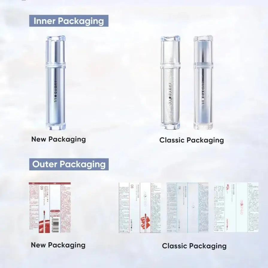JUDYDOLL Ice Watery Lip Gloss, Long Lasting Hydrating Gloss, 2.4 g