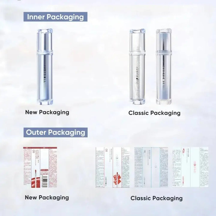 JUDYDOLL Ice Watery Lip Gloss, Long Lasting Hydrating Gloss, 2.4 g