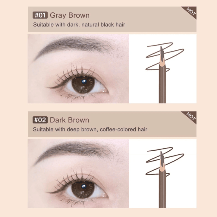 JUDYDOLL Shaping Eyebrow Pencil Precision Shaping 1per package Eyebrow Pencil & Powder 2