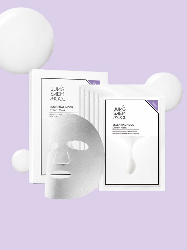 JUNG SAEM MOOL Essential Mool Cream Mask 5Pcs/Box Mask 2