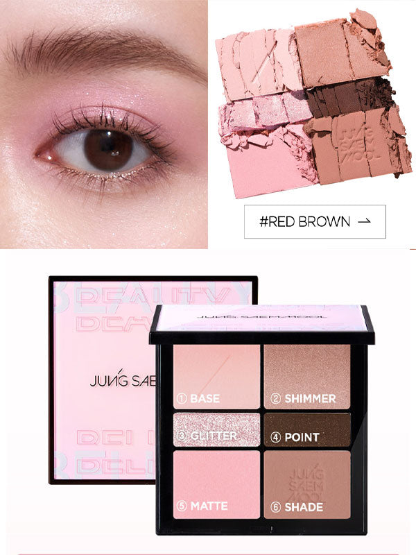 JUNG SAEM MOOL Artist Eye Palette Pigmented Eyeshadow 145g-4 Colors