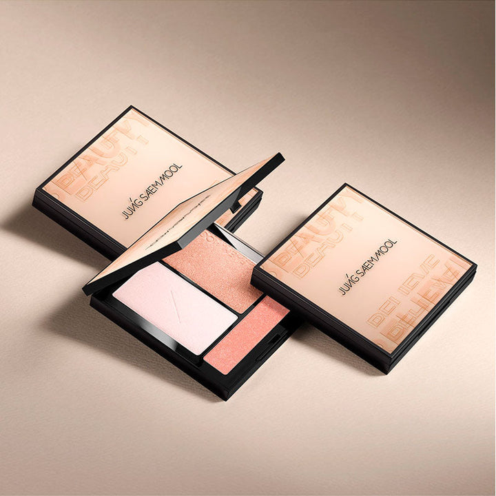 JUNG SAEM MOOL Artist Face Palette Contour Highlight Blush 16g