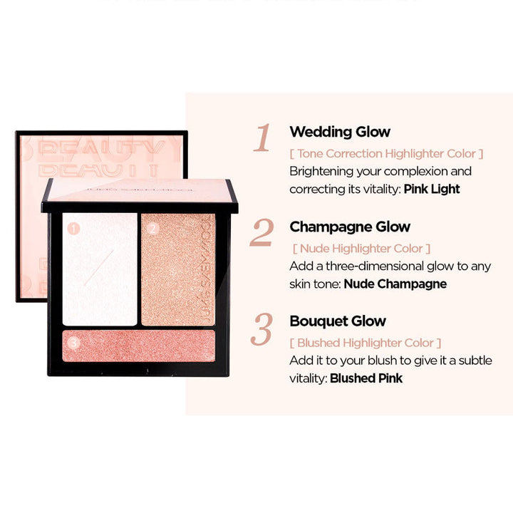 JUNG SAEM MOOL Artist Face Palette Contour Highlight Blush 16g