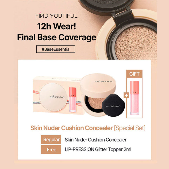 JUNG SAEM MOOL Skin Nuder Cushion Concealer Special Set 10g2ml
