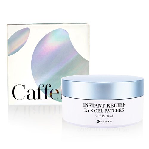 K - SECRET Eye Gel Patches Instant Relief 60pcs (CAFFEINE) Eye Masks 1