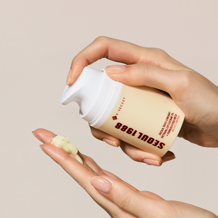 K-SECRET SEOUL 1988 Cream: Retinal Liposome 1% + Fermented Rice 50ml Lotion & Cream 3
