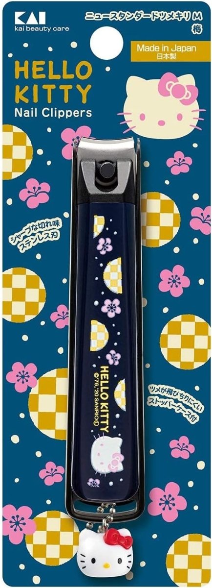 KAI Sanrio Hello Kitty Nail Clipper - Japanese Style - Size M oceanbuy.ca markham toronto free ship USA asian korean skincare