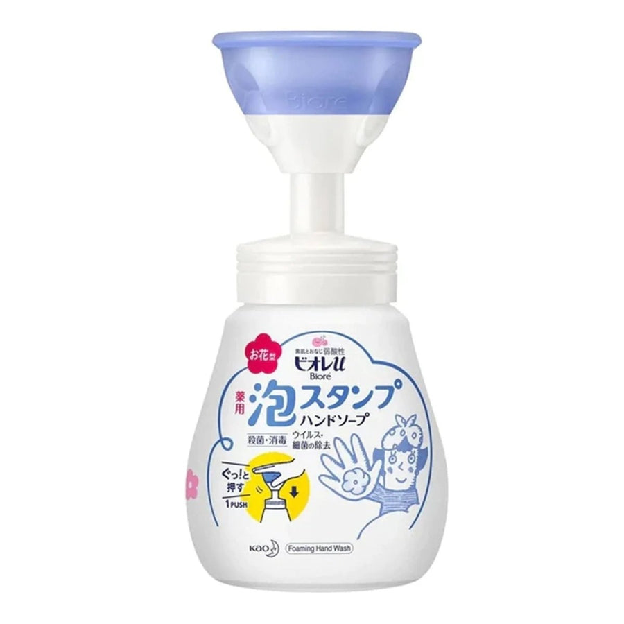 KAO Biore U Foam Stamp Hand Soap Hand Wash Flower Type 250ml Health & Beauty oceanbuy beauty markham toronto free ship USA asian korean skincare