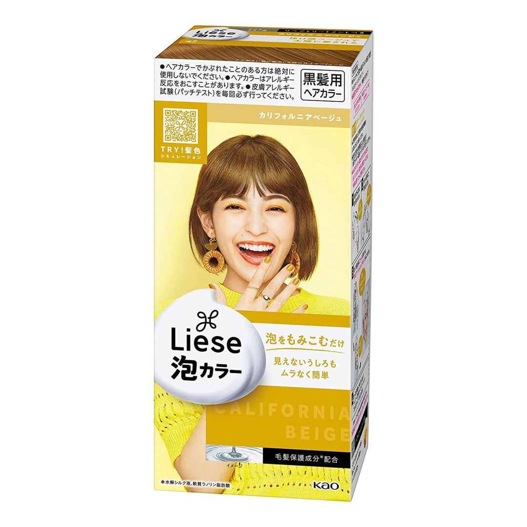 KAO Liese Creamy Bubble Hair Dye Color Design Series - 8 Types to Choose Hair oceanbuy beauty markham toronto free ship USA asian korean skincare