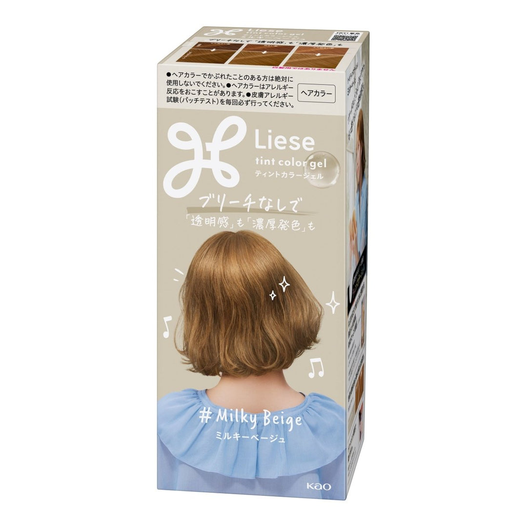 KAO Liese Tint Color Gel 191ml - Milky Beige Hair Care