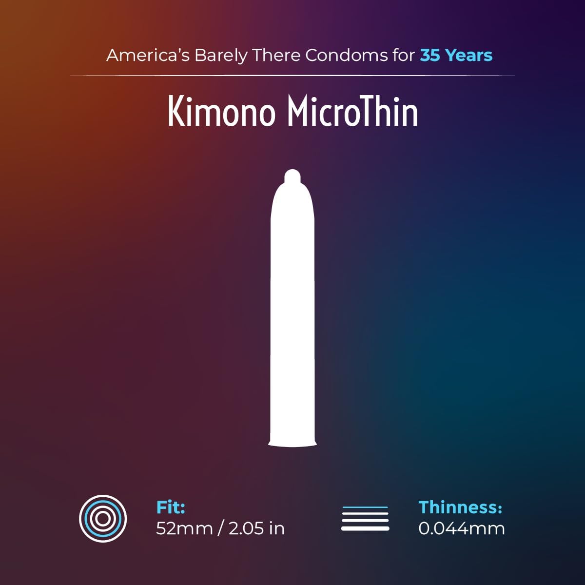 KIMONO SAGAMI Mirco Thin Condoms 12Pcs