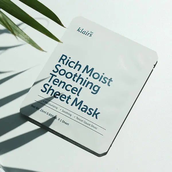 KLAIRS Rich Moist Soothing Tencel Sheet Mask 1 sheet Sheet Mask 1
