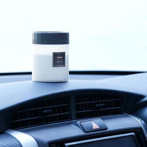 KOBAYASHI Sawaday Car Gel Parfum 110g - White Musk Home & Garden oceanbuy beauty markham toronto free ship USA asian korean skincare