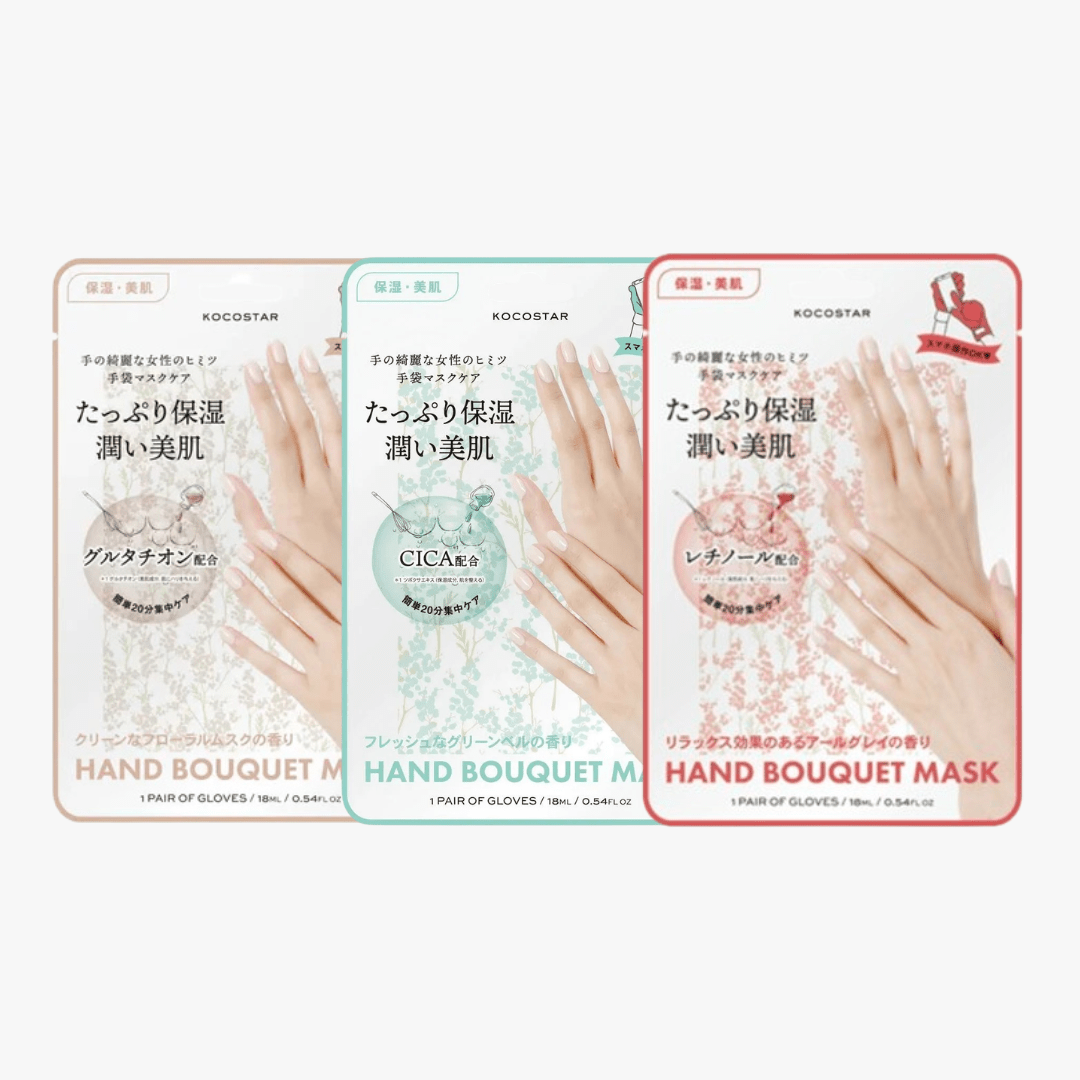 KOCOSTAR Hand Bouquet Mask Botanical Essences 18ml (1 Pair per pack) Hand Mask 1