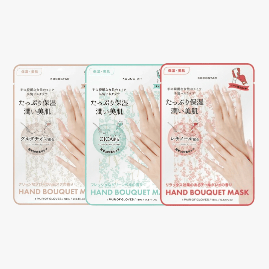 KOCOSTAR Hand Bouquet Mask Botanical Essences 18ml (1 Pair per pack) Hand Mask 1