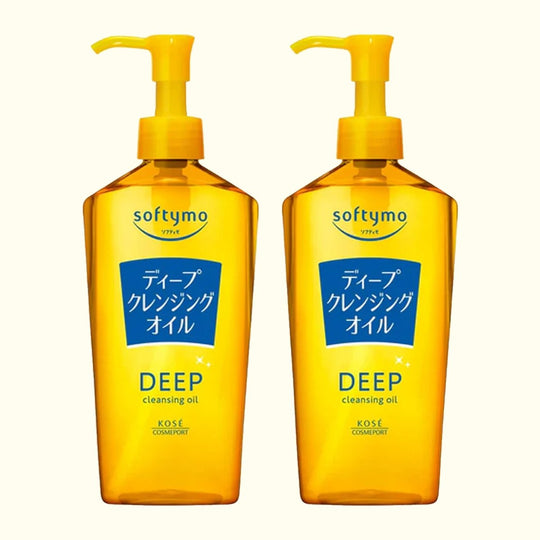 KOSE Softymo Deep Cleansing Oil 240ml (2 Bottle) NEW PACKAGE