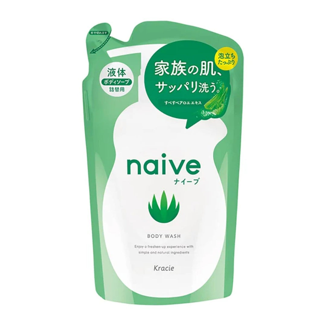 KRAClE Naive Body Wash Refill 380ml - Aloe Health & Beauty oceanbuy.ca markham toronto free ship USA asian korean skincare