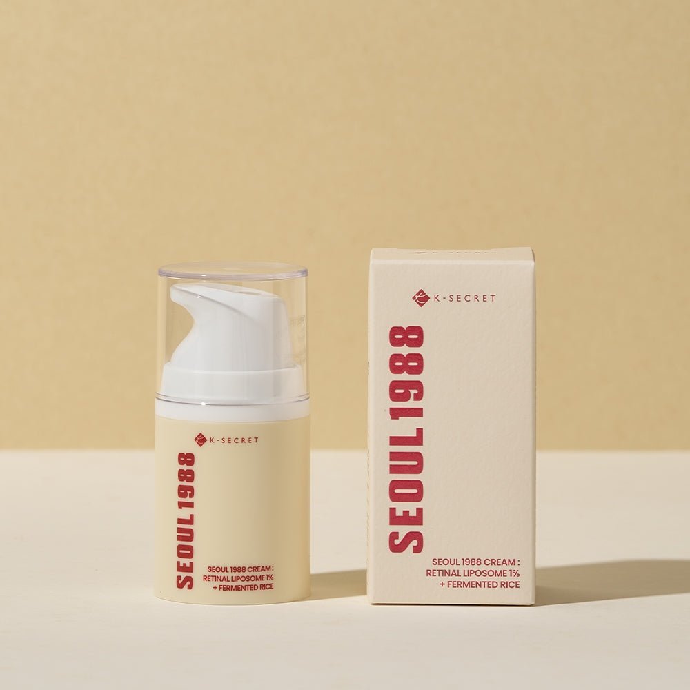 KSECRET SEOUL 1988 Cream: Retinal Liposome 1% + Fermented Rice 50ml Lotion & Cream 1