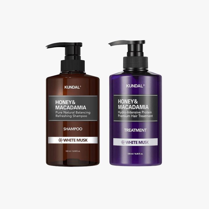 KUNDAL Honey & Macadamia Nourishing Shampoo or Treatment 500ml