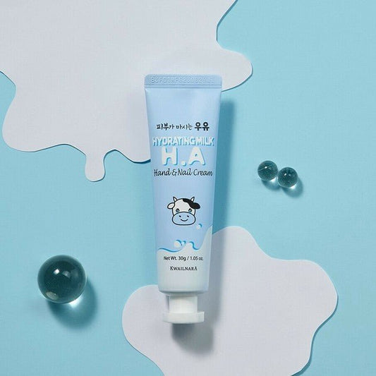 KWAILNARA Hydrating Milk H.A Hand & Nail Cream 30g Hand Cream oceanbuy beauty markham toronto free ship USA asian korean skincare