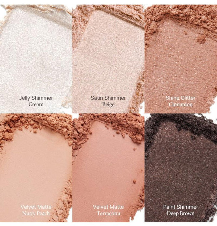 Laka Forever 6 Eye Palette 7g - 4 Color to Choose Health & Beauty