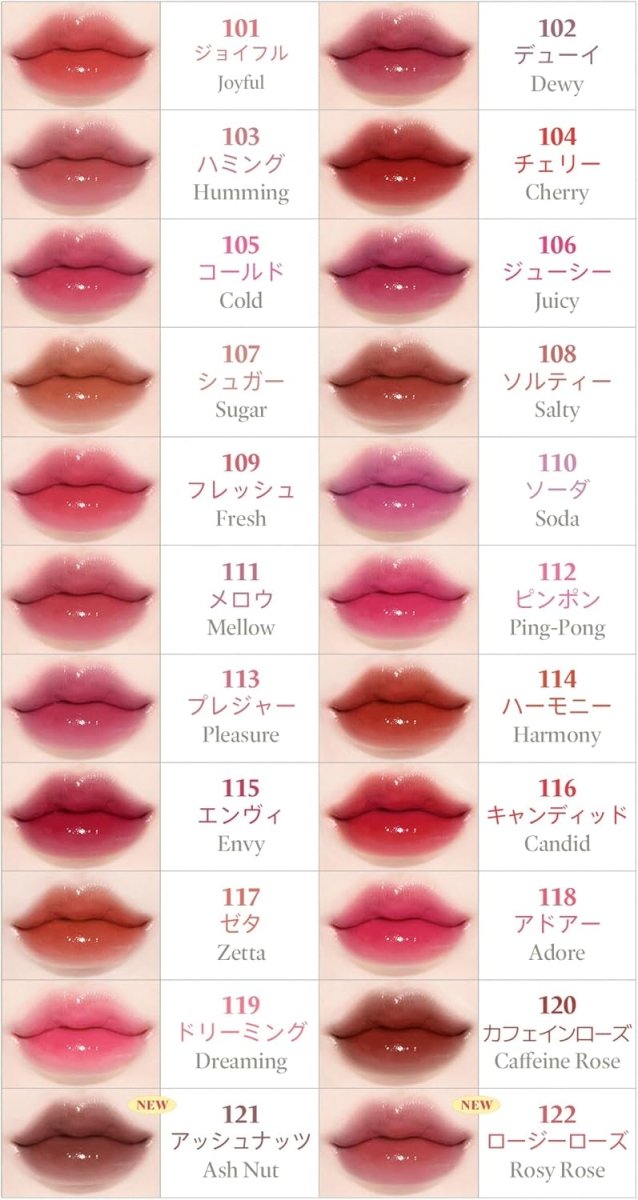 Laka Fruity Glam Tint 4.5g - 24 Color to Choose Health & Beauty