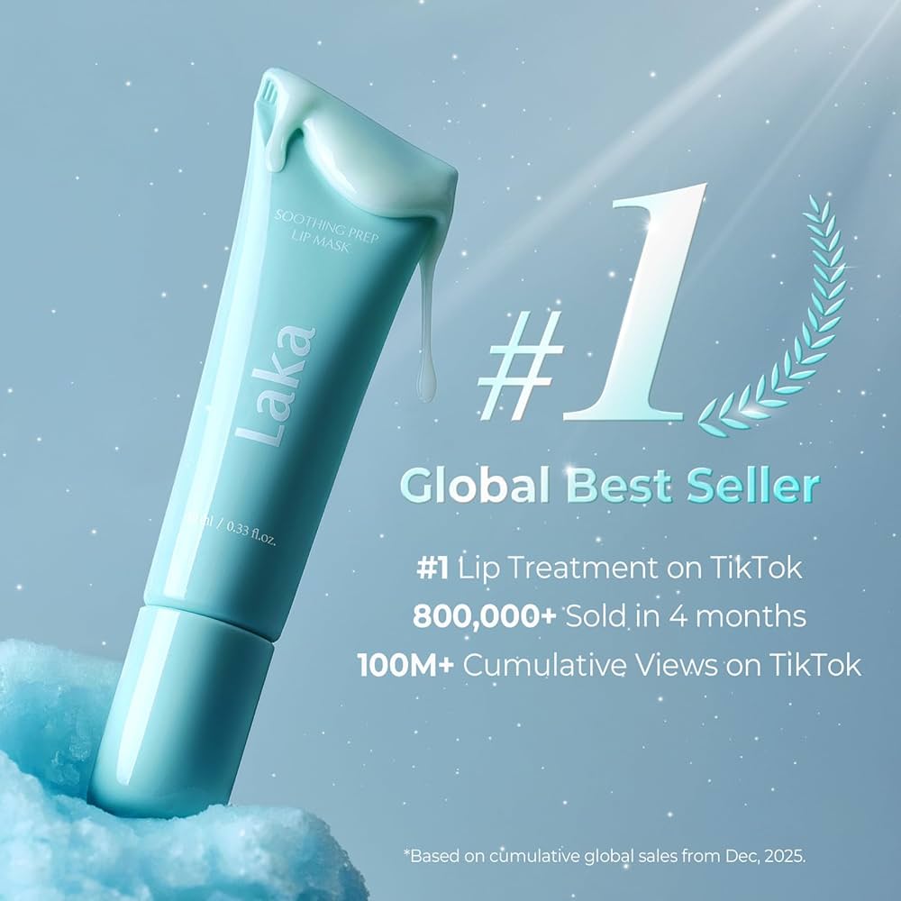 LAKA Soothing Prep Lip Mask Hydrating 10g Lip Treatment 3