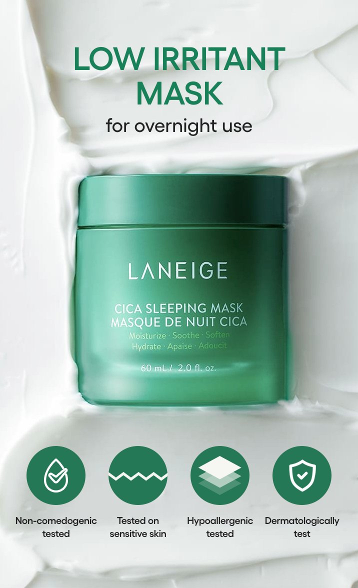 LANEIGE Cica Sleeping Mask 60mlHealth & Beauty oceanbuy.ca markham toronto free ship USA asian korean skincare