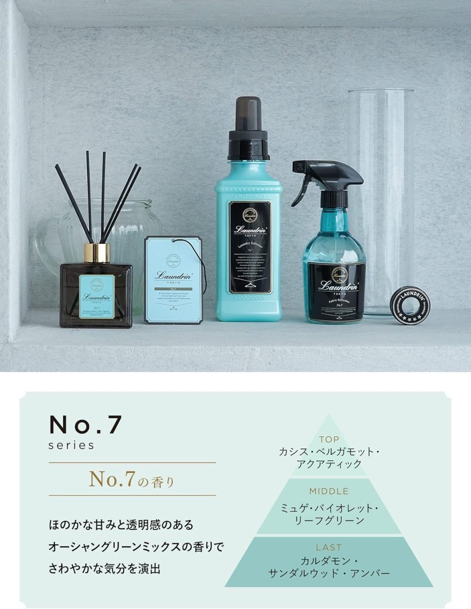 LAUNDRIN Fabric Fragrance Mist 370ml - No.7| Oceanbuy Beauty