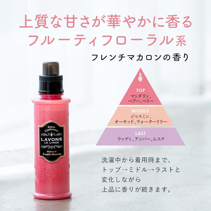 LAVONS Fabric Conditioner 600ml - French Macaron Home & Garden oceanbuy beauty markham toronto free ship USA asian korean skincare