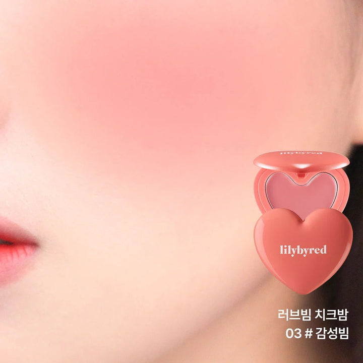 LILYBYRED Luv Beam Cheek Balm 3.5g - 03 Mood Rose Health & Beauty oceanbuy beauty markham toronto free ship USA asian korean skincare