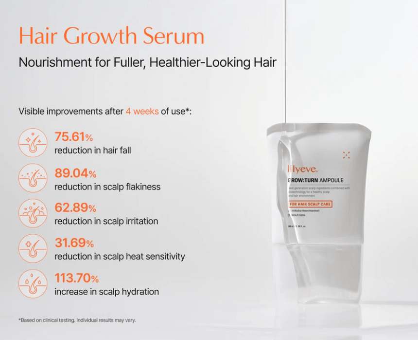 LILYEVE Grow Turn Exosome Brush Ampoule 100ml 8