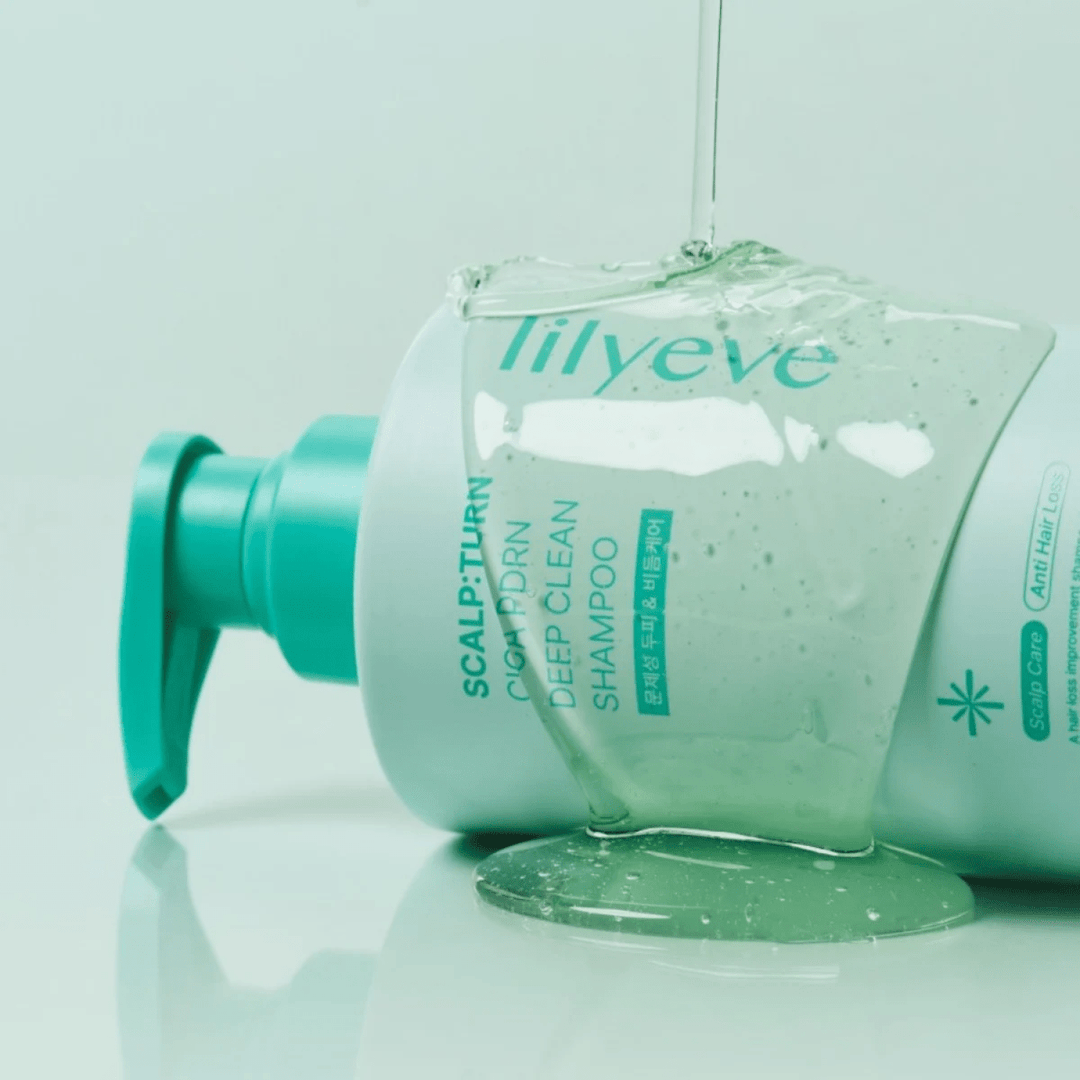LILYEVE ScalpTurn Cica PDRN Deep Clean Shampoo 500ml Hair 3