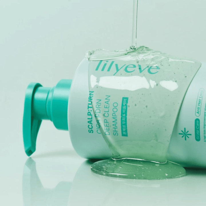 LILYEVE ScalpTurn Cica PDRN Deep Clean Shampoo 500ml Hair 3